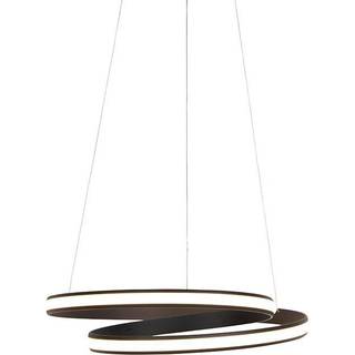Design pendellampe sort 55 cm inkl. LED - Rowan