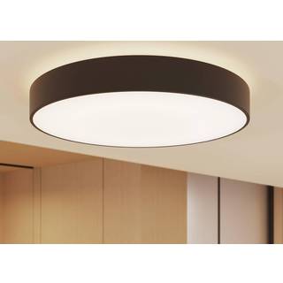 Arcchio LED-loftlampe Vanida, sort, Ø 60 cm, op/ned