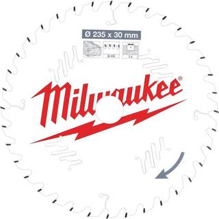 Milwaukee Rundsavklinge, træ 235x30x2,4x36 mm