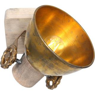 Loftspot Gearwood, 1 lyskilde bronze