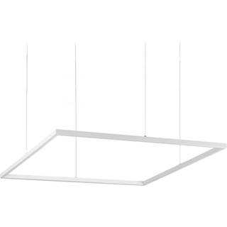 Ideal Lux LED-hængelampe Oracle Slim 90 x 90 cm hvid 3.000 K