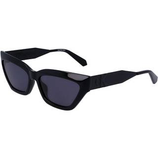Calvin Klein Kvinde CKJ22640S 001 Solbriller Injiceret Sort Grå Cat Eye Normal