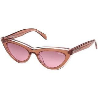 Emilio Pucci EP0181 47F 53 Solbriller Kvinder Brun - Transparent Light Brown - 53mm