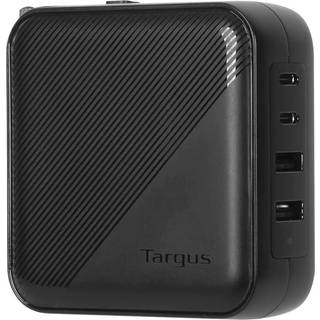 Targus power adapter - GaN - 2 x USB-C 2 x 9 pin USB Type A - 100 Watt