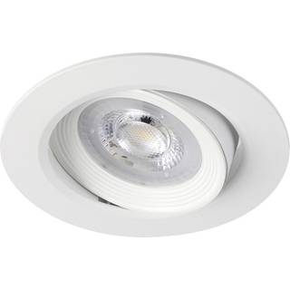 EGLO Sartiano Indb. Kip Iso Ø90 3,5w 420lm 3000k Dæmpb. Ip23 Hvid  - Indbygninglampe - 31161