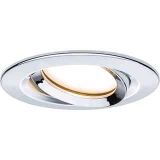 Paulmann Nova Plus LED-spot, rundt, krom