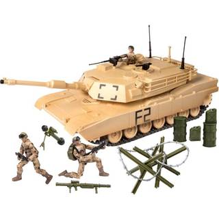 World Peacekeepers 1:18 Militær Tank inkl. 2 actionfigurer