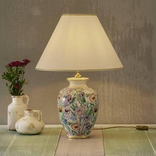 Austrolux bordlampe Giardino Panse 40 cm keramik guldbelagt