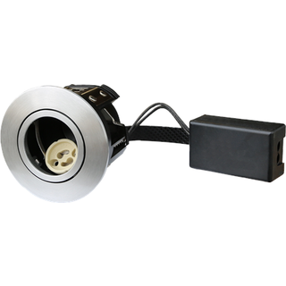 CDN Light GEN 1 indbygningsspot GU10, børstet alu