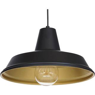 Hængelampe Class, sort/guld
