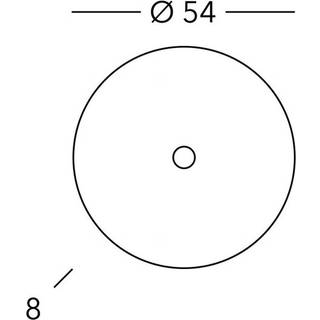 KOLARZ Centro væglampe, Ø 54cm dekor antik messing