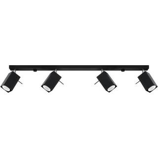 Loftslampe MERIDA 4L sort