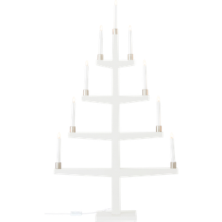 TALL el-lysestage - Hvid