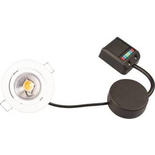 Scan Products D.T. Claudia 230V Dæmpbar Flimmerfri 4.5W 4000K Ra95 330lm IP44 Mat Hvid Rund