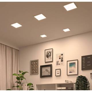 Paulmann LED-panel Areo dimtowarm kantet hvid 23cm