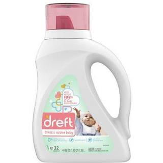 DREFT Fase 2: Aktiv babyv?skevaskemiddel 32 belastninger 46 fl oz (emballage kan variere)