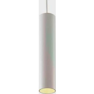 Arcchio pendellampe Ejona, højde 27 cm, hvid, aluminium