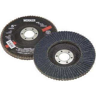 Lamelslibeskive, 125 mm K40