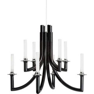 Kartell Khan Metal Lysekrone - Loftslamper Polykarbonat 2.0 Sort - G9550E6
