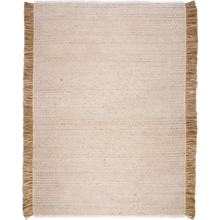 Classic Collection Goa Jutetæppe Hvid 170x230 cm