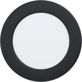 EGLO FUEVA 5 indbygningsspot Ø117 mm, 3000K, sort