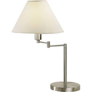 Hilton bordlampe, kan drejes, nikkel