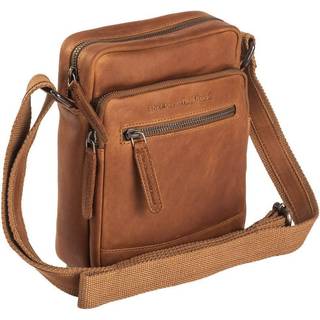 Chesterfield Birmingham Skuldertaske i Cognac Læder