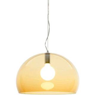 Kartell FL/Y hængelampe, Ø 52 cm, ravgul
