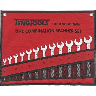 Teng Tools Ringgaffelnøglesæt 8512MM