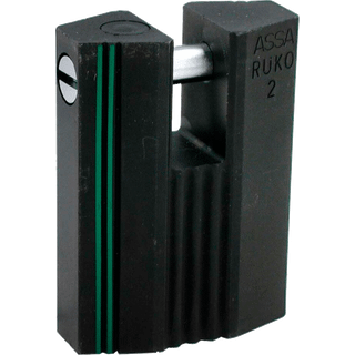 Ruko hængelås 2649 600rb krom/sort 8mm bolt