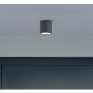 RZB HB 110 LED udendørs loftlampe, rund, 830 17°