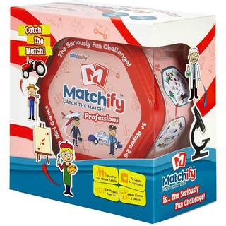 Matchify: Professioner - et matchende kortspil med instruktioner på ungarsk