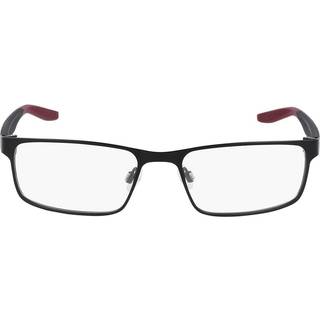 Nike Unisex NIKE 8131 012 Optiske stel Metal Sort Firkantet