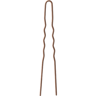Bravehead Hair Pin Brown 67 mm - 20 Pcs