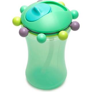 Melii Abacus Straw Sippy Cup Kop med sugerør Mint 340 ml - 340 ml