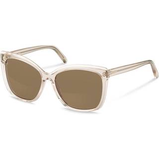 Rodenstock R3338 C 58 Solbriller Kvinder Brun - Transparent Light Brown - 58mm