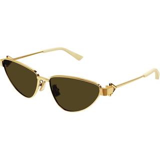 Bottega Veneta BV1186S 002 59 Solbriller Kvinder Guld - Gold - 59mm