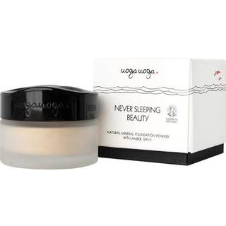 Uoga Uoga Mineral Foundation Powder With Amber SPF15 Neversleeping Beauty 10g
