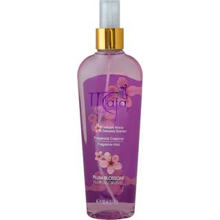 Maja Plum Blossom Parfumed Body Mist med blomster- og frugtagtige noter for at opdatere dig selv n?r som helst gennemsigtig lilla 8,1 fl oz spray