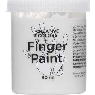 Fingermaling 80 ml Hvid