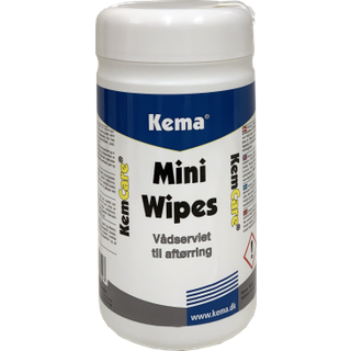 KemCare Mini Wipes vådservietter 40 stk