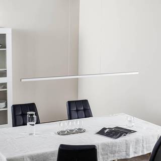 Orix LED-hængelampe, hvid, længde 150 cm
