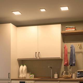 Paulmann LED-panel Areo 4.000K kantet 11,8cm hvid