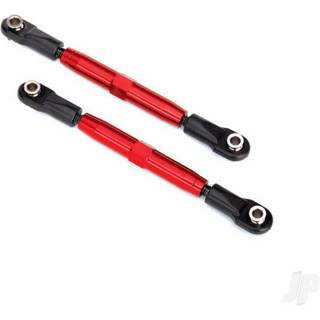 Traxxas 3644R - Turnbuckle Complete Alu Red Camber Link 73mm (2)