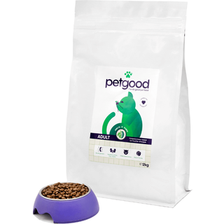 Petgood Insektbaseret Fuldfoder Til Voksne Katte - 2 kg