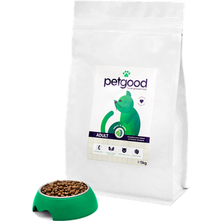Petgood Insektbaseret Fuldfoder Til Voksne Katte - 5 kg