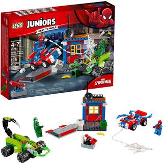 Lego Juniors/4+ Marvel Super Heroes Spider-Man vs. Scorpion Street Showdown 10754 Building Kit (125 stykker)