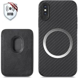 iPhone XS Max Stødsikkert etui med magnetkortholder Magsafe RFID