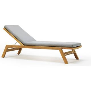 Ethimo Costes Sunlounger Pude - Puder til Solsenge Koldskum Nature Grey - COCULEAW24