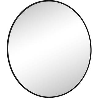 Spejl - Haga Rundt 80cm, Farve Hvid